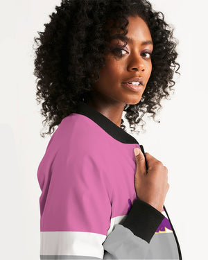 "Bubblegum Pink" Collection Women's Bomber Jacket