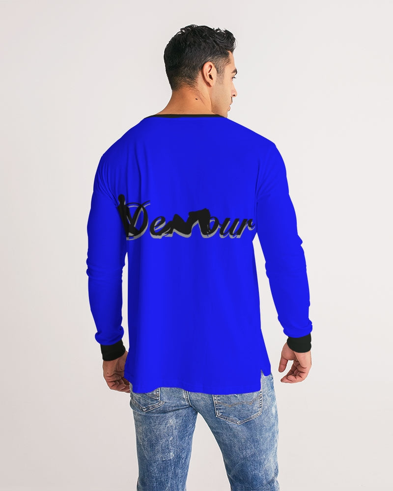 "Don't Leave Me Blue" Collection Men's Long Sleeve Tee