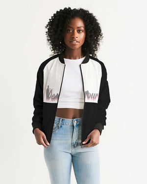 "DeVour The Pink" Collection Women's Bomber Jacket