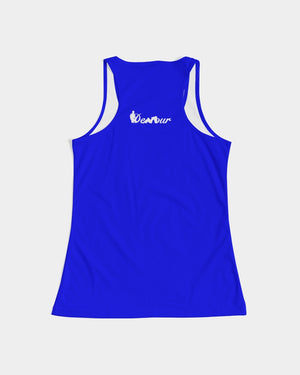 "Don't Leave Me Blue" Collection Women's All-Over Print Tank