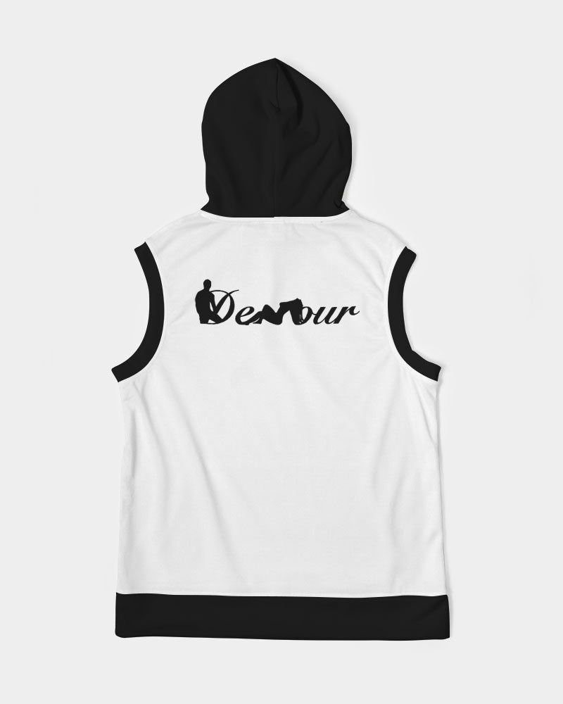 Men's All-Over Print Heavyweight Sleeveless Hoodie