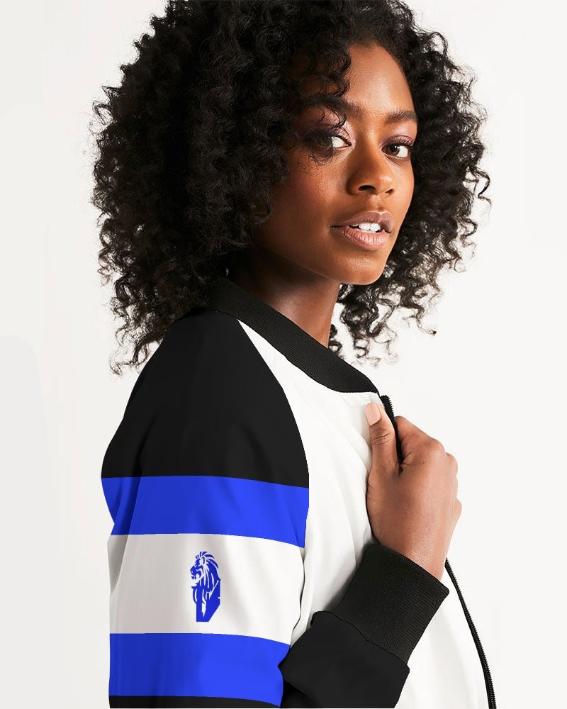 DeVour The Moment Women's All-Over Print Bomber Jacket