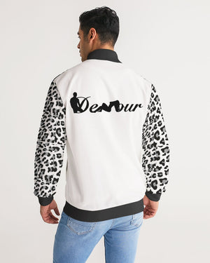 Men's Stripe-Sleeve Track Jacket