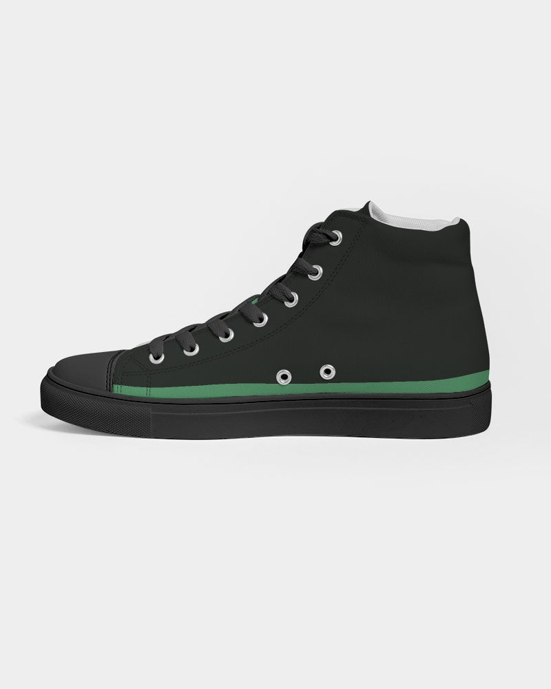 Go Mode Men's Hightop Canvas Shoe - Black
