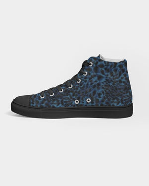 Royal Touch Men's Hightop Canvas Shoe - Black