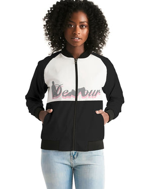 "DeVour The Pink" Collection Women's Bomber Jacket