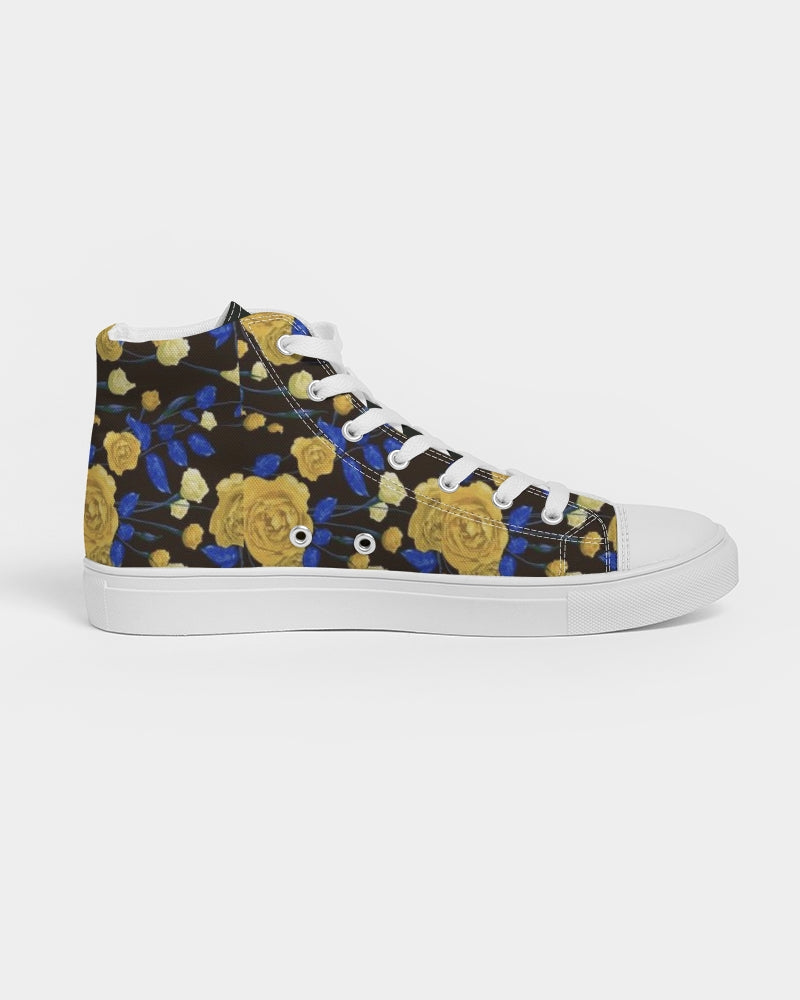 Don't leave me blue Women's Hightop Canvas Shoe