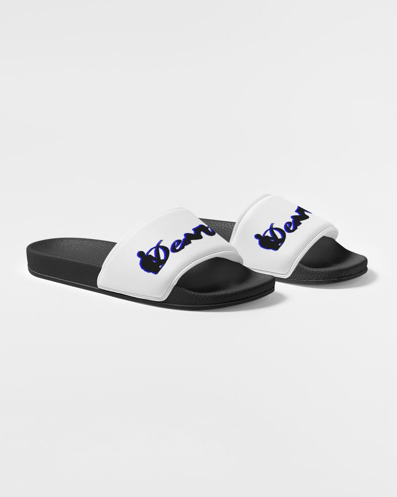 "Don't Leave Me Blue" DeVour The Moment Men's Slide Sandal