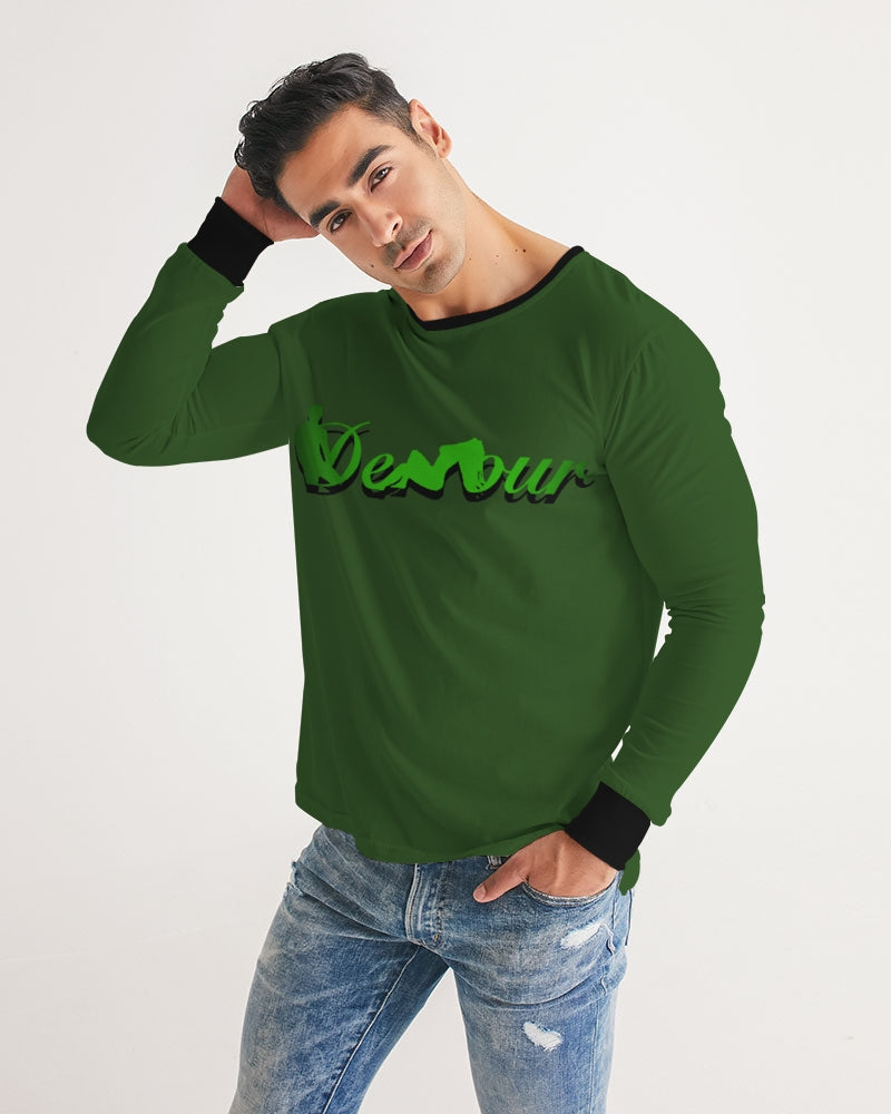 say in red Men's Long Sleeve Tee