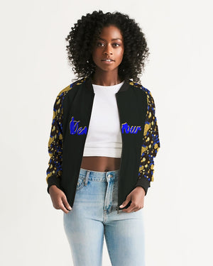 "Don't LeaveMe Blue" Women's Bomber Jacket