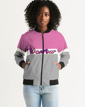 "Bubblegum Pink" Collection Women's Bomber Jacket