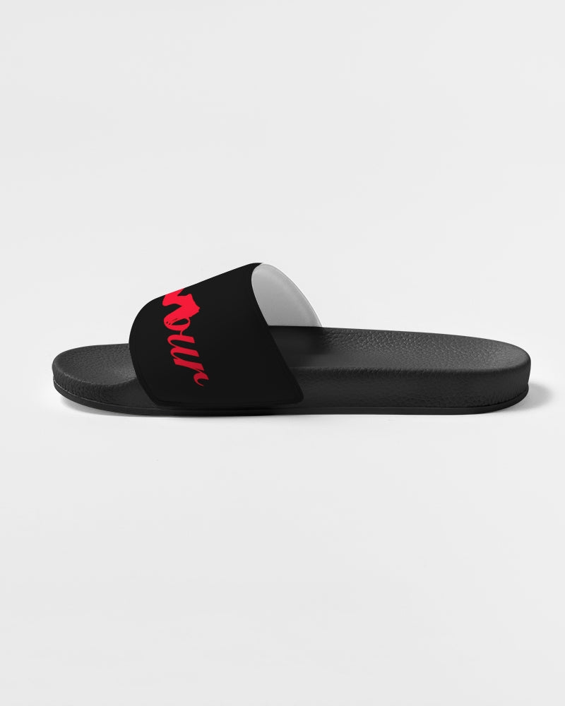 "Red Hot With Passion" Collection Men's Slide Sandal
