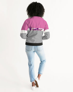 "Bubblegum Pink" Collection Women's Bomber Jacket