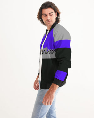 "Purple Royalty" Collection Men's Bomber Jacket