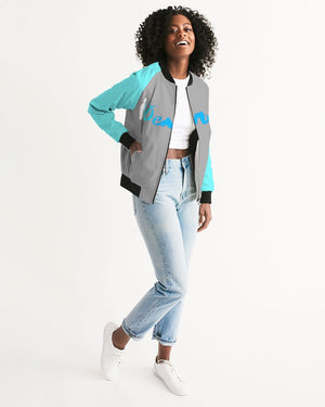 "Don't Leave Me Blue" Women's Bomber Jacket