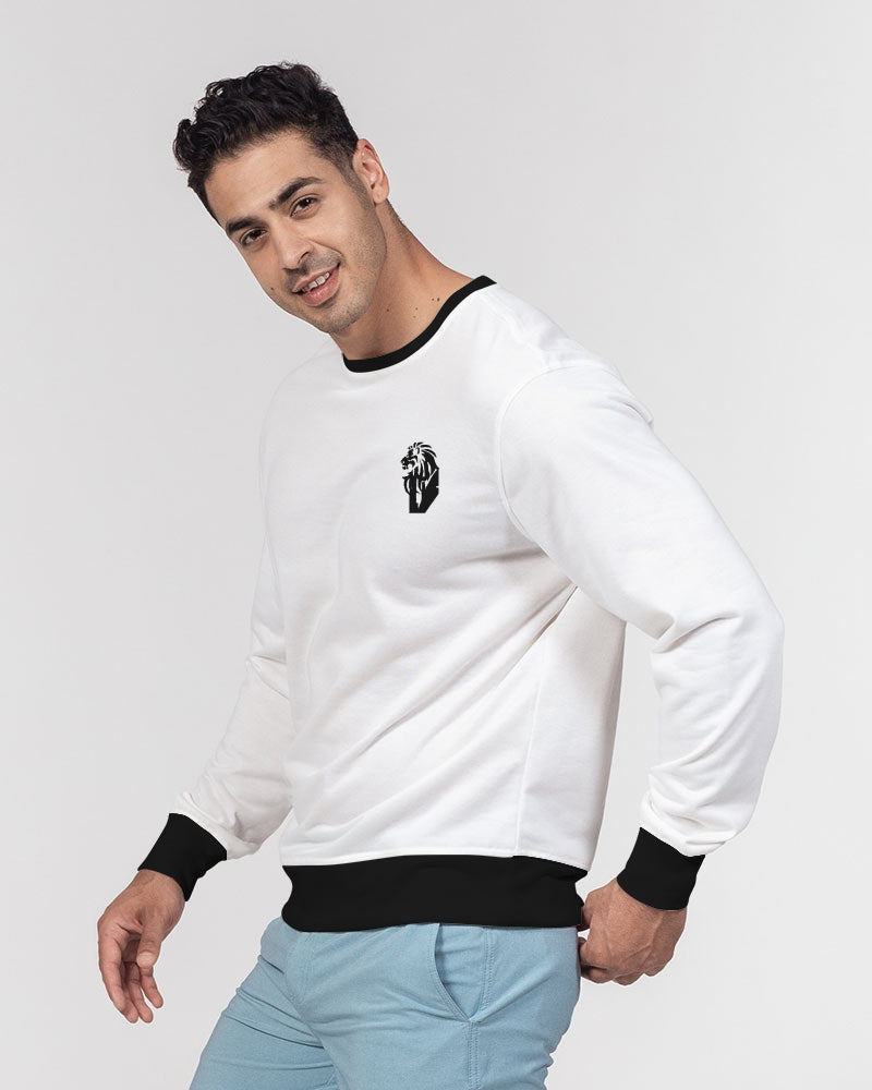 Men's All-Over Print Classic French Terry Crewneck Pullover