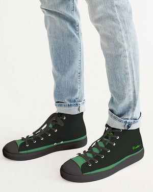 Go Mode Men's Hightop Canvas Shoe - Black