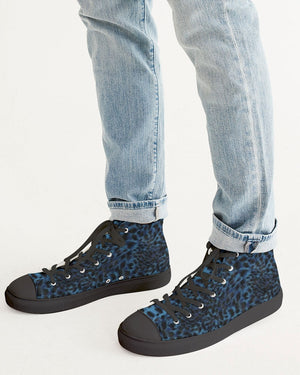 Royal Touch Men's Hightop Canvas Shoe - Black