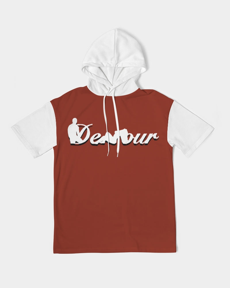 "Red Hot With Passion" Collection Men's Premium Heavyweight Short Sleeve Hoodie