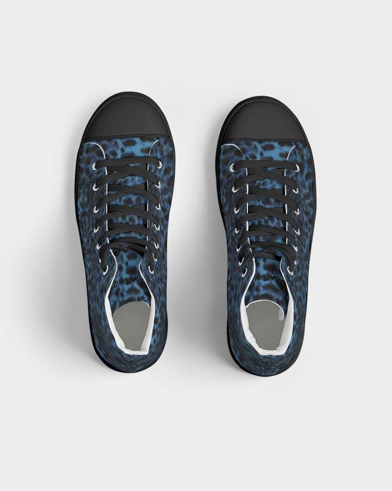 Royal Touch Men's Hightop Canvas Shoe - Black