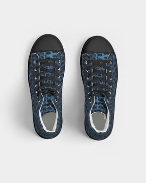 Royal Touch Men's Hightop Canvas Shoe - Black