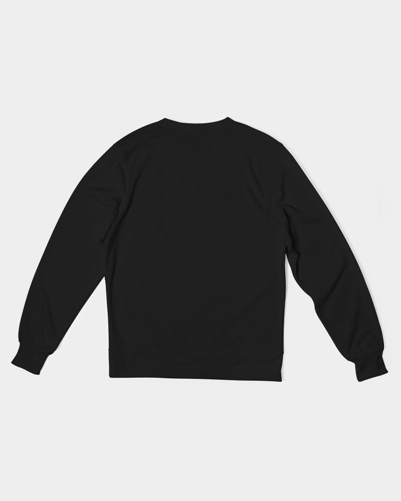 "Black Out" Collection Men's Classic French Terry Crewneck Pullover