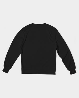 "Black Out" Collection Men's Classic French Terry Crewneck Pullover