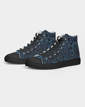 Royal Touch Men's Hightop Canvas Shoe - Black