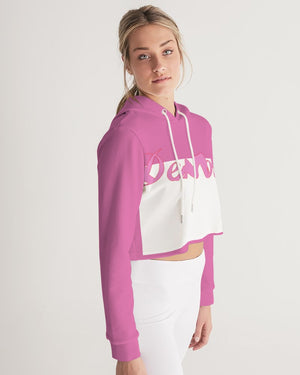 "Bubblegum Pink" Collection Women's Cropped Hoodie