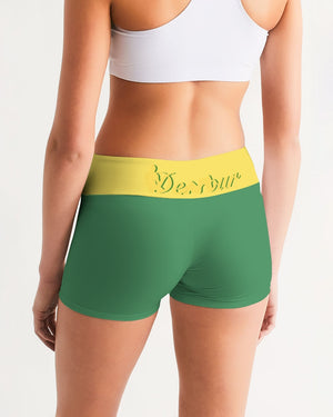 Go Mode Women's Mid-Rise Yoga Shorts