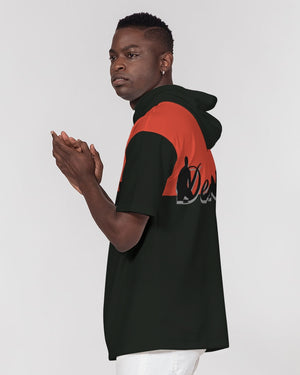 Red Zone Men's Premium Heavyweight Short Sleeve Hoodie