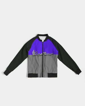 "Purple Royalty" Collection Women's Bomber Jacket