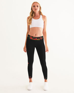 DeVour The Moment Women's All-Over Print Yoga Pants