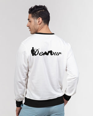 Men's All-Over Print Classic French Terry Crewneck Pullover