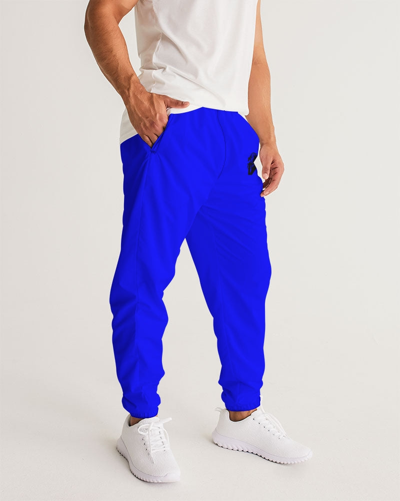 "Don't Leave Me Blue" Collection Men's All-Over Print Track Pants