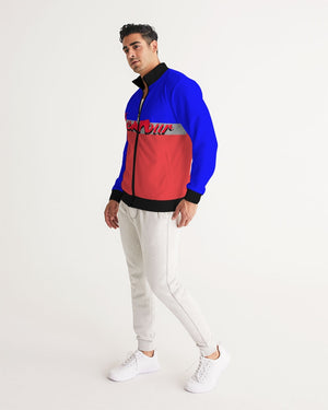 "Don't Leave Me Blue" Collection Men's Track Jacket