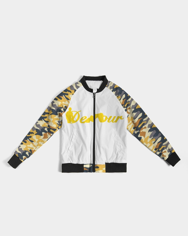 "Melo Yellow" Women's Bomber Jacket