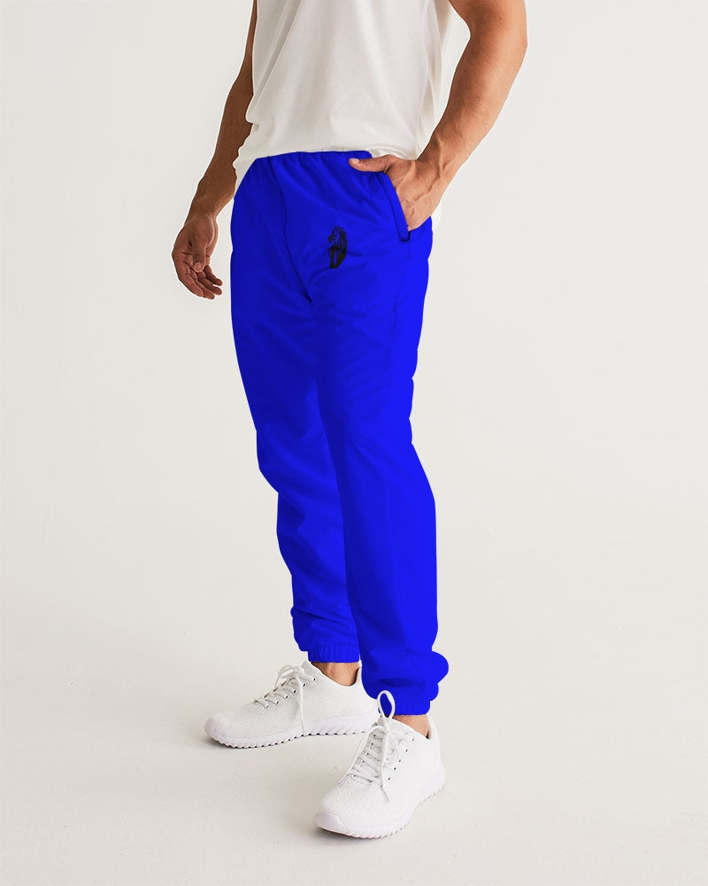 "Don't Leave Me Blue" Collection Men's All-Over Print Track Pants