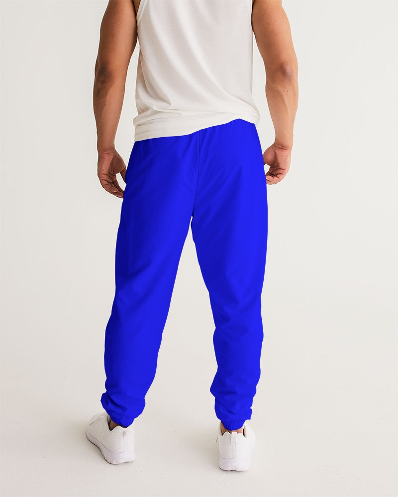"Don't Leave Me Blue" Collection Men's All-Over Print Track Pants