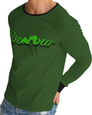 say in red Men's Long Sleeve Tee