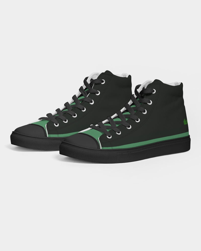 Go Mode Men's Hightop Canvas Shoe - Black