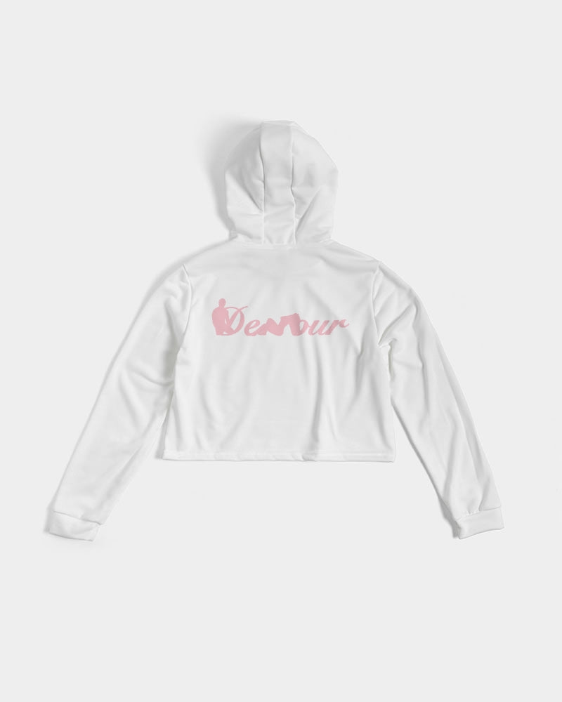 "DeVour The Pink" Collection Women's Cropped Hoodie