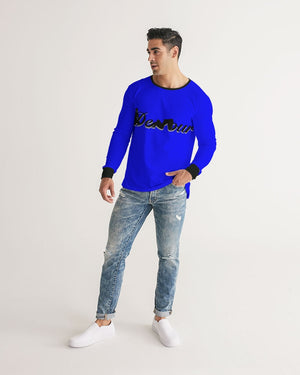 "Don't Leave Me Blue" Collection Men's Long Sleeve Tee