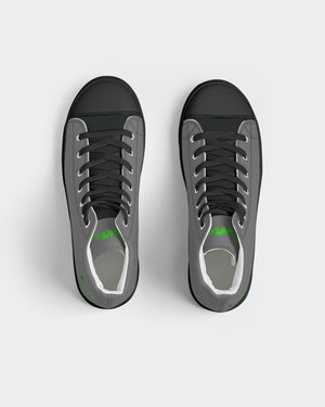 Men's Hightop Canvas Shoe - Black