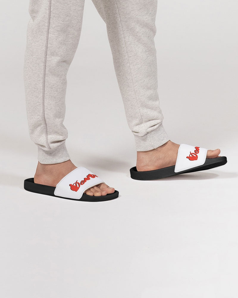 "Red Hot With Passion" DeVour The Moment Men's Slide Sandal