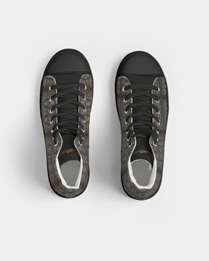 Men's Hightop Canvas Shoe - Black