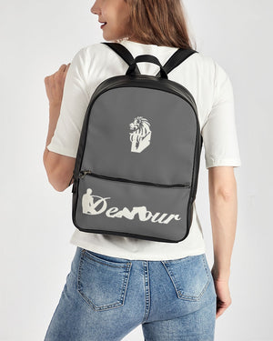 Classic Faux Leather Backpack