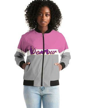 "Bubblegum Pink" Collection Women's Bomber Jacket