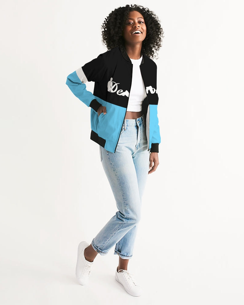 "Black Out" Collection Women's Bomber Jacket