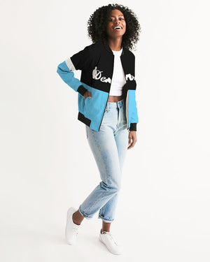 "Black Out" Collection Women's Bomber Jacket